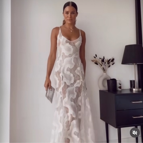 Zara LONG SLIP DRESS - Picture 10 of 16